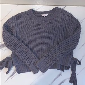 Cropped sweater